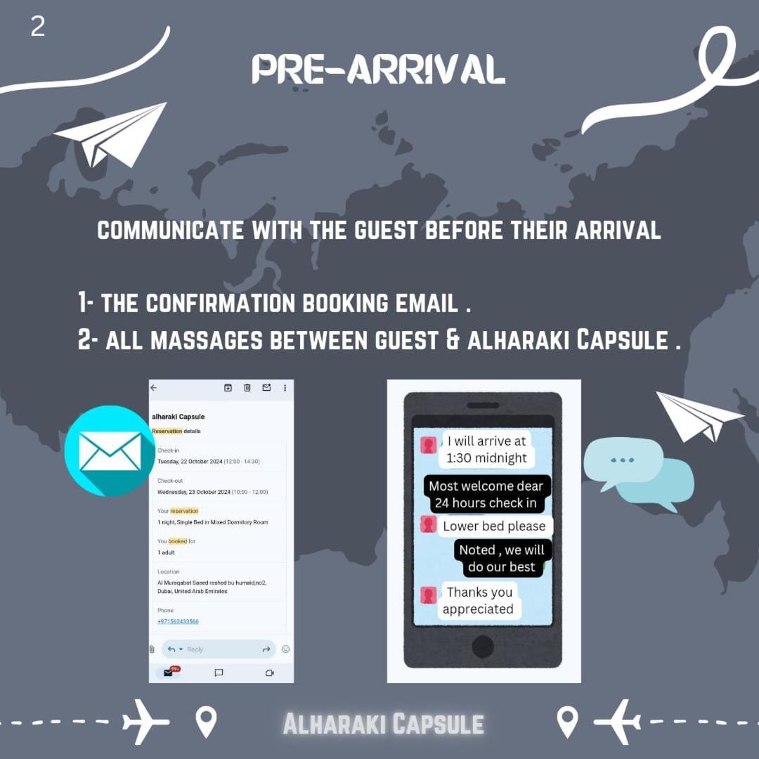 두바이 Alharaki Capsule B&B 외부 사진